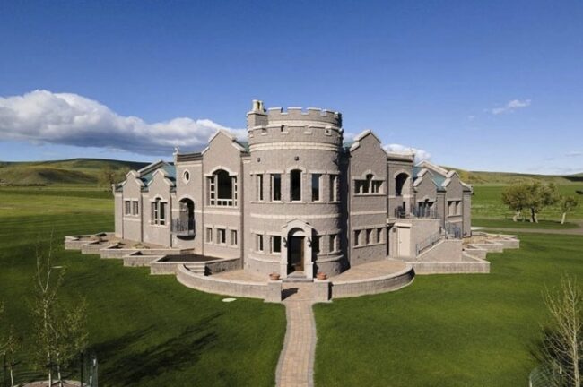 Super Mario Castle in Montana